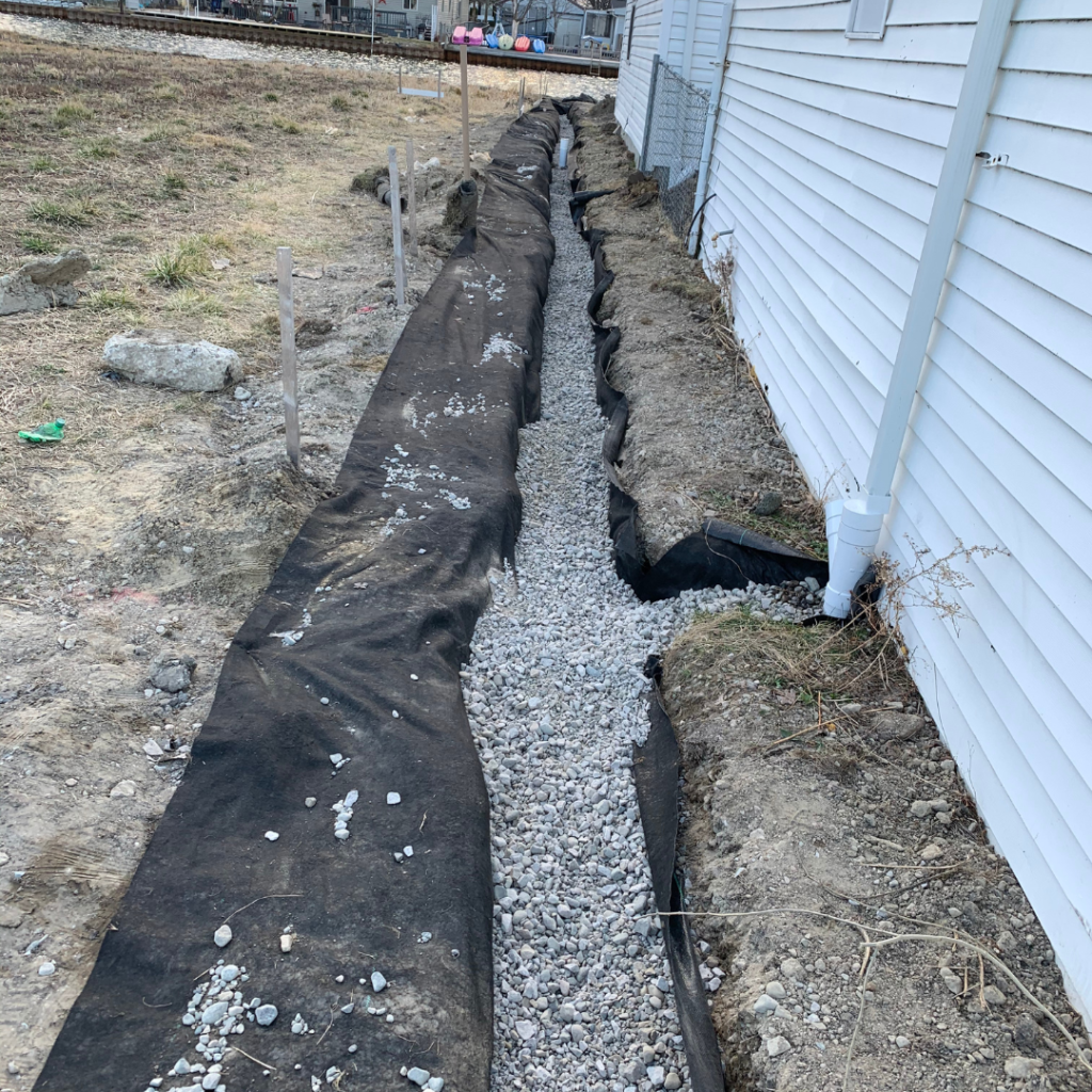 french drain services