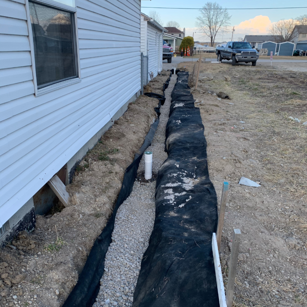 french drain solutions